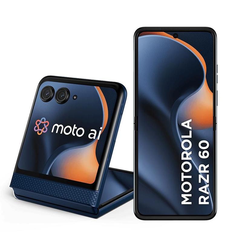 Smartphone Motorola Razr 60 256GB 24GB 12GB RAM12GB Ram Boost Tela dobrável 6,9 pOLED e externa 3,6” Moto AI camera IP48
